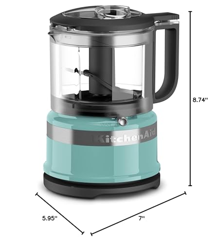 KitchenAid 3.5 Cup Food Chopper KFC3516CU, Contour Silver