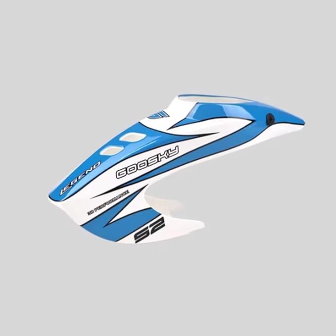 GOOSKY S2 Ultra Helicopter Complete Set of Original Spare &amp Replacement Parts (Nose Cone - Blue)