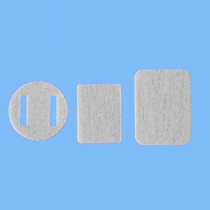 20 Pcs CA Hinges Aileron Connection for RC Aircraft Model Accessories Replacement Color White (Color : 20 pcs D25xW20xH0.3)