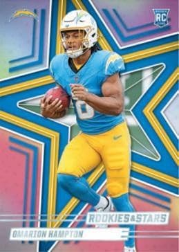 2025 Panini Rookies &amp Stars Football 6-Pack Hobby Blaster Trading Card Box (1 Autograph or Memorabilia Card Per Box)