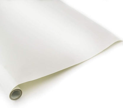 Viloga 5 Meters RC Plane Covering Film 60 x 500cm 1 Roll White High Strength Heat Shrinkable Covering Film for Fix Wing RC Balsa Wood Model Airplane (White)