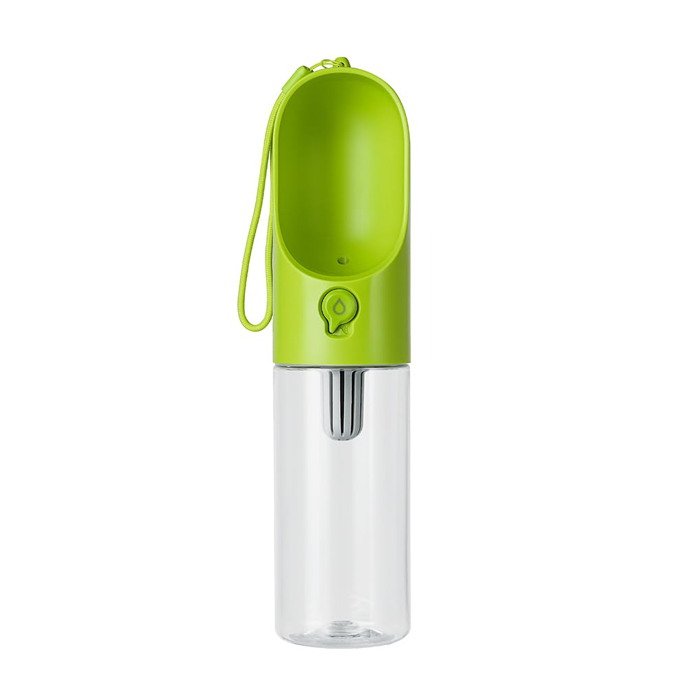 PETKIT Dog Water Bottle with Filter BPA Free, Leak Proof Dog Drinking Bowl, Food Grade Material, Lightweight Portable Pet Water Bottle for Walking, Hiking, Travel