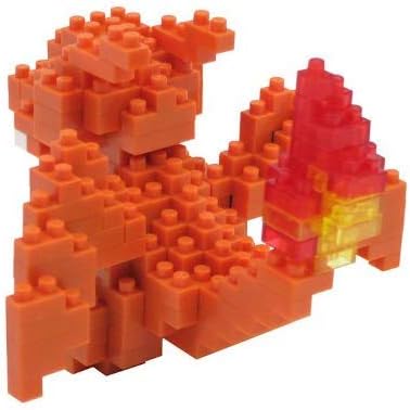 Nanoblock - 2 Sets Bundle - Charizard (Lizardon in Japan) and Gengar - Adjustable Pokemon Characters (Japan Import)