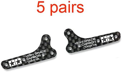 Parts &amp Accessories 5Pairs 95453/15490 1.5mm Carbon Side Stays Middle Wing for MA AR Chassis RC for Tamiya Mini 4WD Racing Car Model - (Color: Lettering)
