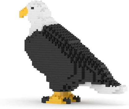 JEKCA Bald Eagle 01S | Bird Plastic Building Blocks | Age 14+