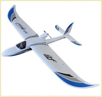 RC Plane Airplane Sky Surfer 1400mm 55inch Wingspan EPO FPV Glider Trainer RC Airplane PNP Version (Blue)