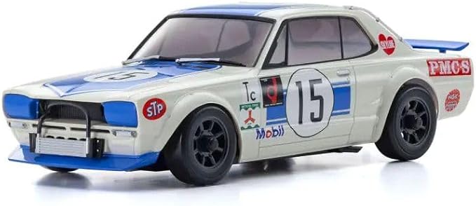 Kyosho America 32643BL Mini-Z Awd 1972 Nissan Skyline 2000gt-R Blue