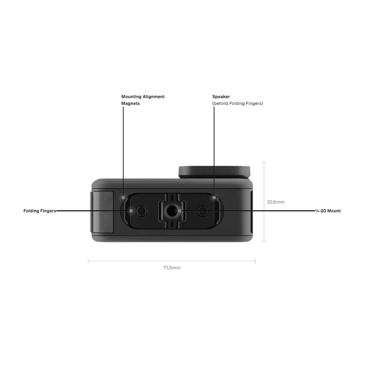 GoPro HERO13 Black - Waterproof Action Camera with 5.3K60 Video, 27MP Photo + Compatability with HB-Series Lenses