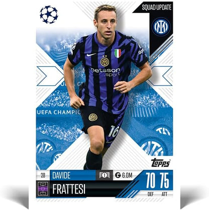 Topps Match Attax Extra 2025 - Mega Tin - 48 Cards Including 4 Exclusive LE Cards. Look Out for relic Cards Inside Lucky tins!
