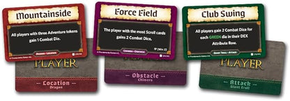 Monsters &amp Minions - Expansion for Roll Player Board Game | Adds End-Game Monsters 5th Player New Dice and 170+ Cards | Dice Drafting Family Game for 1-5 Players Ages 14+ | Thunderworks Games
