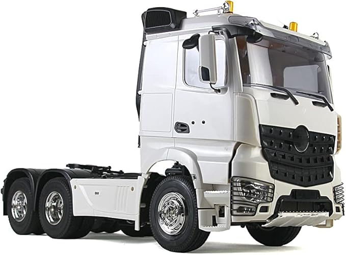 1/14 3Axles Low Top Rc Tractor Trailer Truck US in Stock Kit Motor for DIY Model