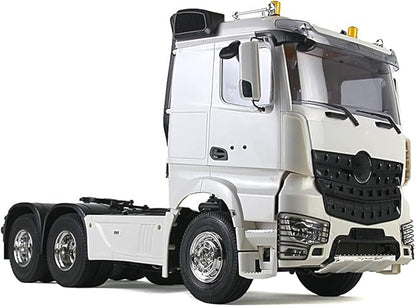 1/14 3Axles Low Top Rc Tractor Trailer Truck US in Stock Kit Motor for DIY Model