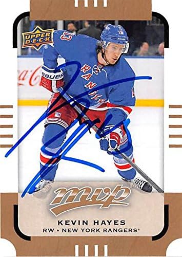 Sports Memorabilia Autograph Warehouse 291292 2015 Kevin Hayes Autographed No.81 Hockey Card - New York Rangers RW