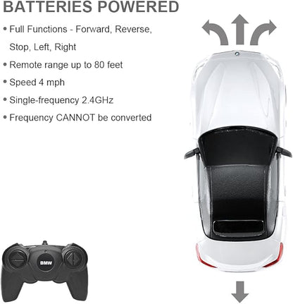RASTAR BMW Toy Car 1:24 BMW Z4 Roadster Remote Control R/C Car Model Vehicle for Kids