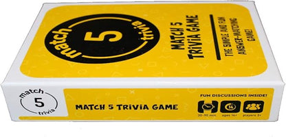 Game - Simple Fun Answer Matching Trivia Game for Holidays Family Friends. 3+ Players.