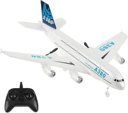 RC PlaneAirbus A380 Remote Control Airplane Ready to Fly 2 Channels RC AirplaneRemote Control Plane for Kids Boys Children Adults Beginners