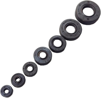 5PCS Motor Drive Shaft Seal ID 2-12mm for RC Boat Accessories(Inner Dia 3mm)
