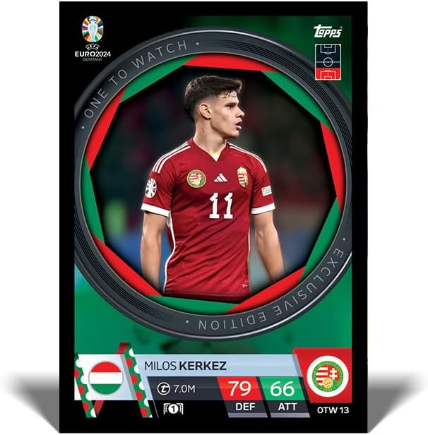 Topps Official Match Attax for 2024 European Football Championship - Tournament Box (30 Exclusive Packages)