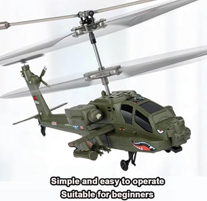 Remote Control Helicopter S109H RC Helicopters with Altitude Hold One Key Take Off/Landing LED Light Low Battery Reminder Gyro 2.4GHz RC Army Military Helicopter with 2 Batteries