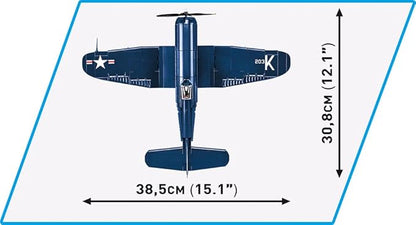 COBI Historical Collection Korean War F4U-4 ™ Corsair® Aircraft Building Set 520 Pieces