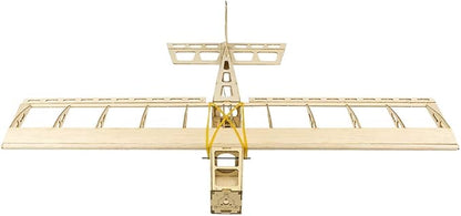 Balsa Wood Airplane R03 STICK-06 Model Aircraft 580mm Wingspan Unassembled Flying Model Aircraft to Build DIY RC Airplane Kit for Adults Beginners (KIT Only w/o Power System or Radio Control)