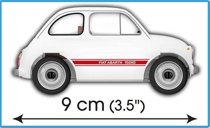 COBI Youngtimer Collection Fiat Abarth 595 Vehicle Building Set 70 Pieces