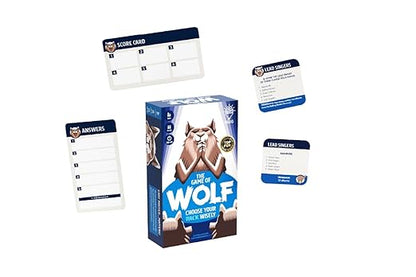 Gray Matters Games The Game of Wolf a Trivia Game for Friends Families and Teens