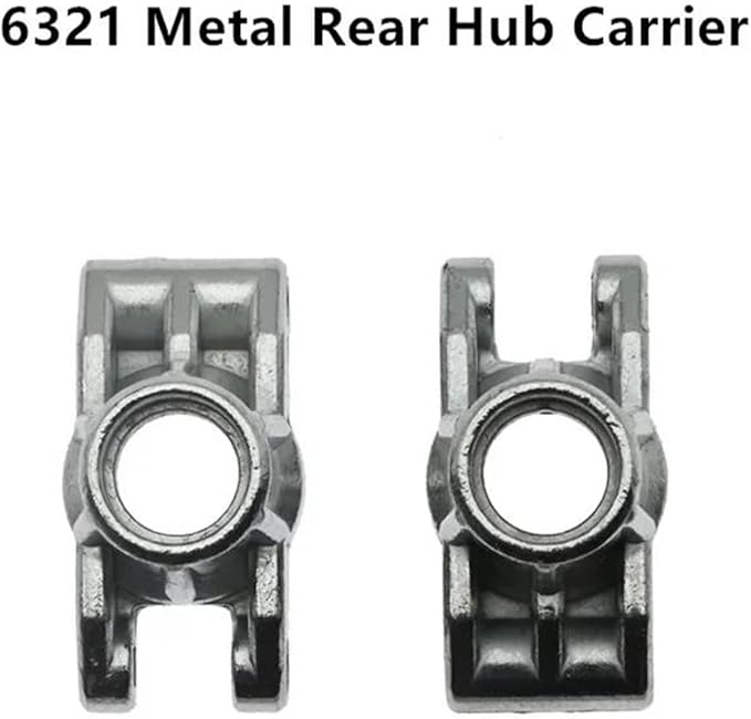for SCY 16101 16102 16103 16201 16101 Pro 16102 Pro 16103Pro 16201Pro Metal Front Steering Cup Rear Hub Carrier 1/16 RC Car Upgrade Parts RC Accessories(Set)