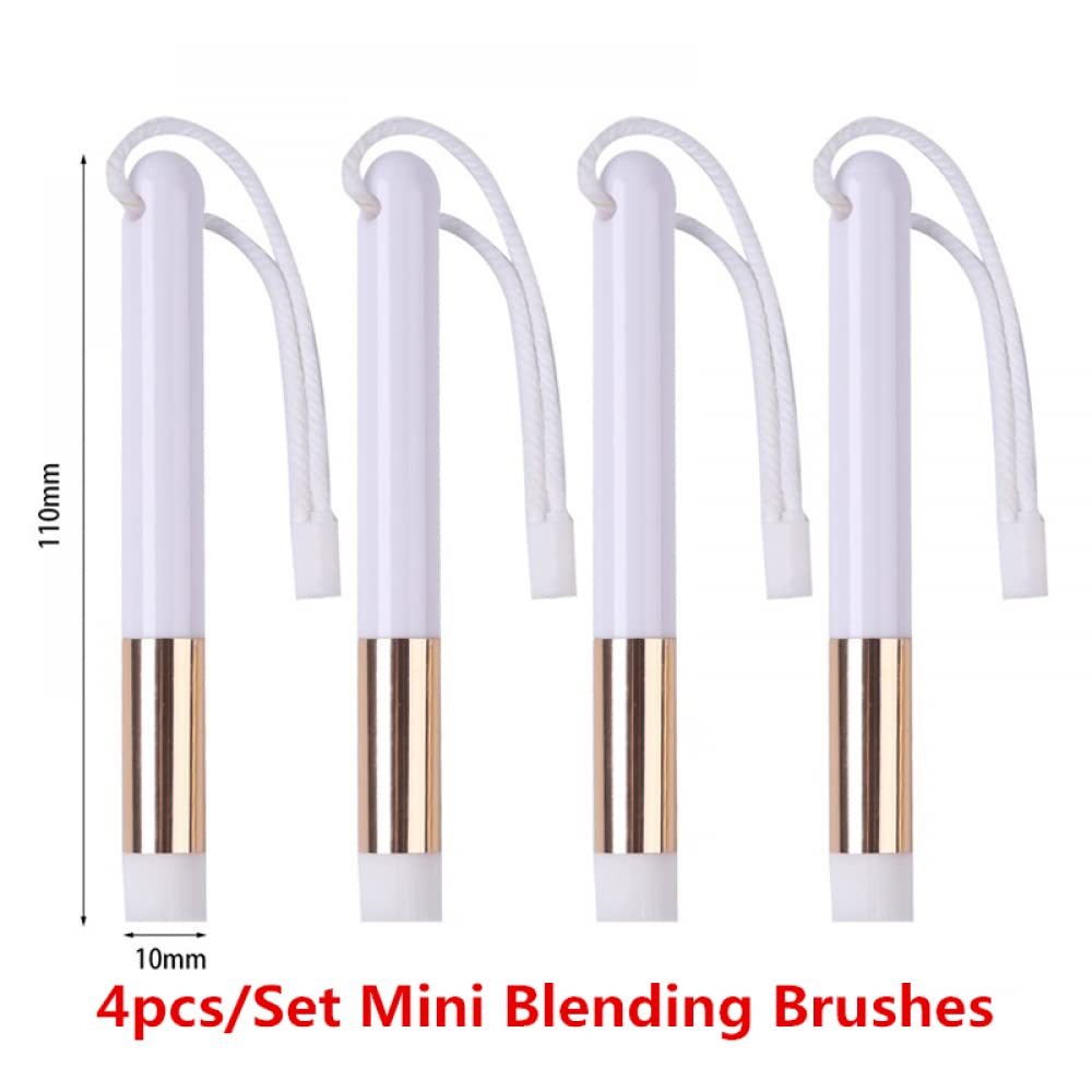 10 Pack Mini Blending Brushes Sets for Card Making Drawing Crafting Ink Paintbruhses Sets for Stamping Scrapbooking Background Card Stencils Die Cuts Card Making Scrapbooking Stamping Crafting Tool