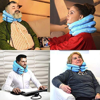 NeckFix Cervical Neck Traction Device – 12-17 Inch
