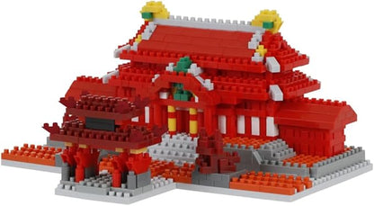 Nanoblock Shuri Castle construction toy NBM-030 multicolored