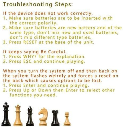 iCore Electronic Chess Set Pro Black : Voice Guide 30 Levels 100 Teaching Exercises Learning Mode for All Ages