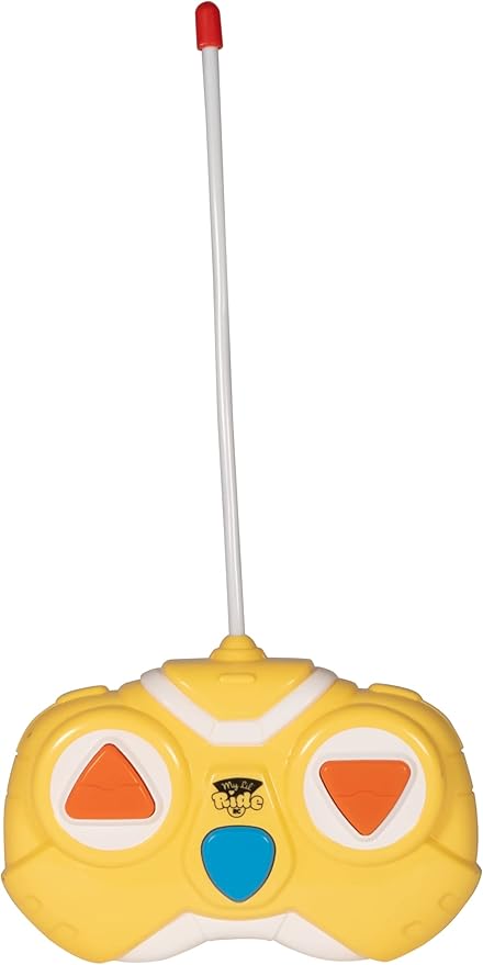 MUKIKIM My Little Ride - Charlie The Train. Your Child's First Remote Control Car. Safe &amp Durable for Ages 2+ Toddlers/Young Kids. Cartoon RC Car with Disassemble Soft Shell &amp Crash-Resistant