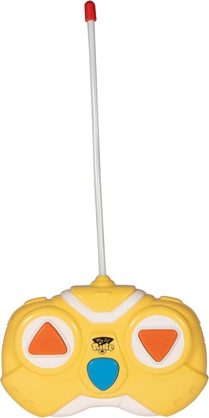 MUKIKIM My Little Ride - Charlie The Train. Your Child's First Remote Control Car. Safe &amp Durable for Ages 2+ Toddlers/Young Kids. Cartoon RC Car with Disassemble Soft Shell &amp Crash-Resistant