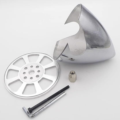 Metal Propeller Spinner Dia 70mm-127mm CNC Plane Spinner for DLE Gasoline Engine DLE20 DLE30 DLE55 DLE111 DLE222 RC Airplane (4.5(114MM))