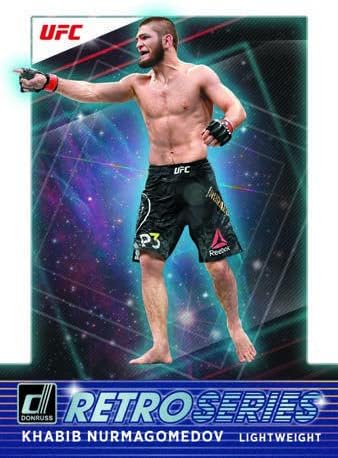 Two 2022 Panini Donruss UFC Sealed Hanger Pack Lot Debut Edition 60 Cards: 2 Packs of 30 Cards