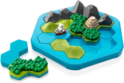 SmartGames Treasure Island Deduction Games Featuring 80 Challenges for Ages 8 - Adult