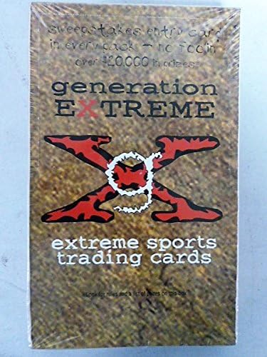 1994 Vision Marketing Inc Generation Extreme Extreme Sports Trading Cards