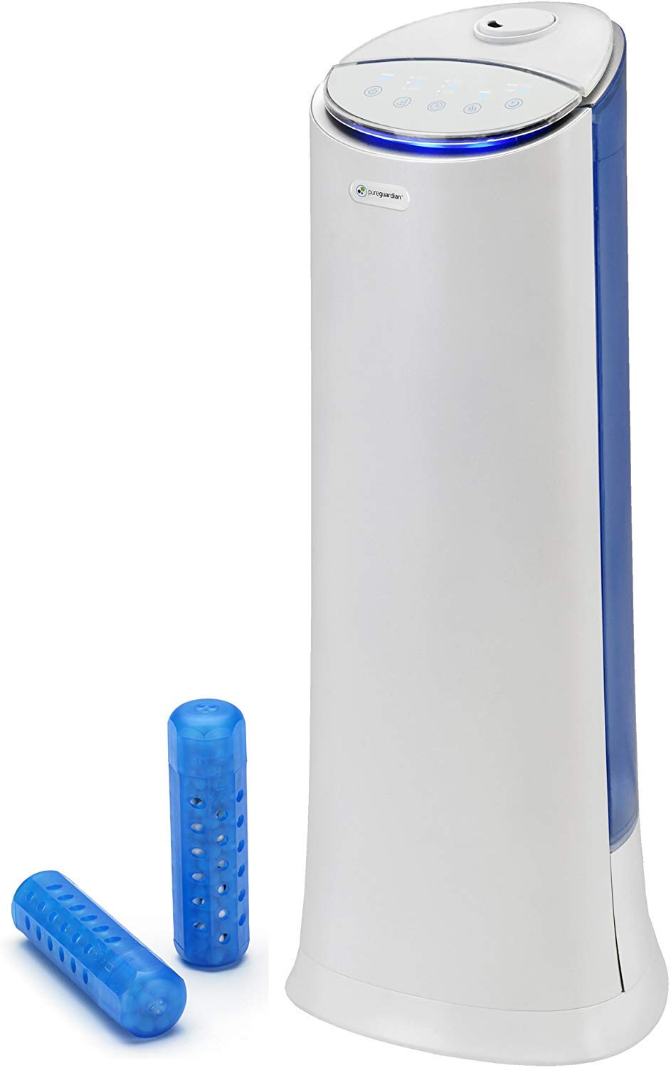 PureGuardian Aquastick, Universal, Genuine Guardian Technologies Antimicrobial Humidifier Treatment, Ultrasonic & Evaporative, Fits All Brands, Reduces Odors, 4 Count (Two Packs of Two), GGHS152PK