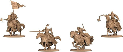 A Song of Ice and Fire Tabletop Miniatures Game Brotherhood Sworn Knights Starter Set - Strategy Game for Adults Ages 14+ 2+ Players 45-60 Minute Playtime Made by CMON