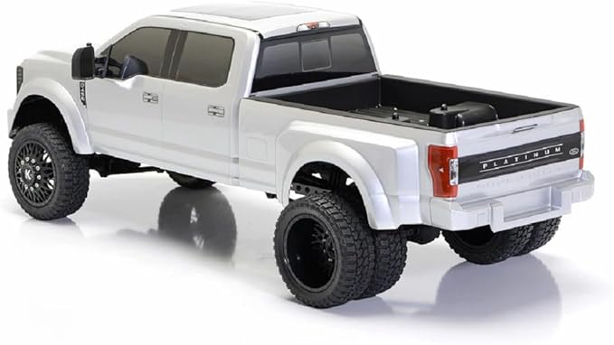 Helidirect CEN Racing 1/10 RC Crawler - F-450 SD KG1 Wheel Edition 4WD RTR Truck All-Terrain Water-Proof Axial SCX10 for RC Hobbyists Silver Mercury