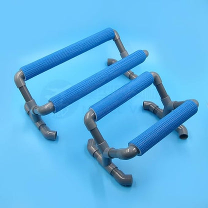 PVC Mini Boat Stand for RC Boats - Shockproof &amp Non-Slip Display Holder (25cm/36cm Red/Blue) Compatible with O-Boats &amp Shrimp Boats(Red-25 * 17 * 14cm)