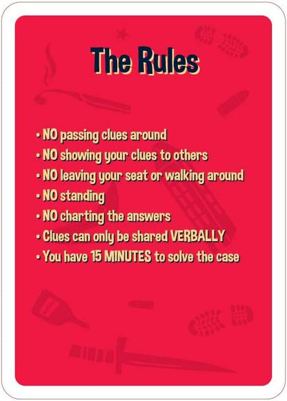 Trainers Warehouse Murder Mystery Deck v.3 | 30 Minute Team Building Activity | 27 Clues to Improve Communication