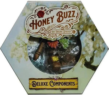 Honey Buzz Deluxe Component Pack – Premium Upgrade Kit for Honey Buzz Board Game | Enhanced Tokens Components &amp Table Presence (Ages 10+ 1–4 Players 45–90 Minutes)