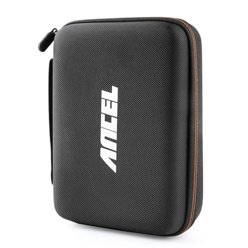 ANCEL Large Protective Case for OBD2 Scanner and Code Reader, Diagnostic Scan Tool Battery Tester, Storage Box (L) Compatible with ANCEL Products