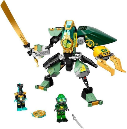 LEGO NINJAGO Lloyd’s Hydro Mech 71750 Building Kit Underwater Playset with NINJAGO Lloyd and Mech Role-Play Action for Boys and Girls Ages 7 and Up