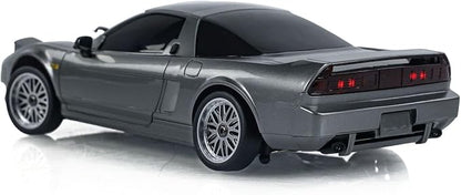 US in Stock 1/18 4X2 RWD RC Racing Drift Car Electric Vehicles Model Gyroscope LDRC LD1803 Light System Motor Servo ESC Hobby Grade Model for Birthday Gift(Grey)