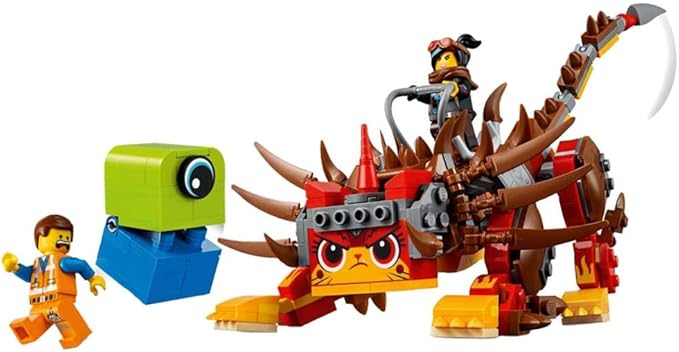 LEGO The Movie 2 Ultrakatty &amp Warrior Lucy 70827 Action Creative Building Kit for Kids (348 Pieces)