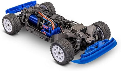 TRAXXAS MINI RALLY VXL 1:10 Scale RC Model Car Electric Blue Ford RS200 4x4 Brushless RTR with 2S LiPo/Charger