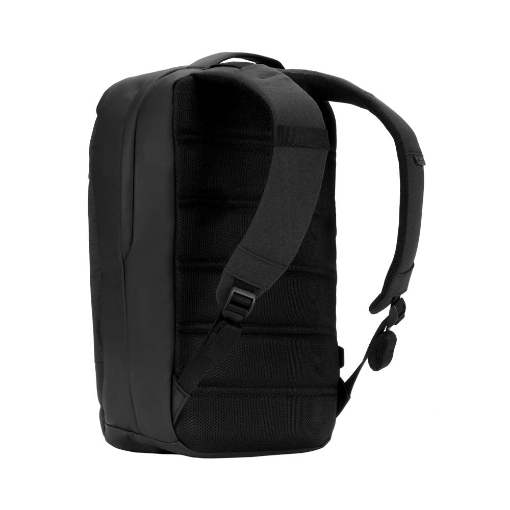 Incase Compact City Backpack – 18L Everyday Travel Tech Backpack and Laptop Bag for Work or School – Three Pockets, 16” Padded Laptop Sleeve, Quick Access Pocket – Black